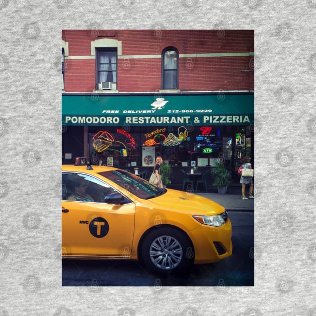 Spring Street Yellow Cab Restaurant Pizzeria Manhattan NYC by eleonoraingrid